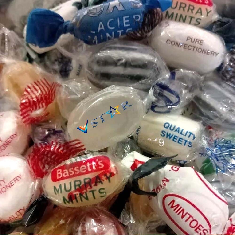 Mint Assortment Boiled Sweets Pick & Mix Sweets Retro Candy Sweets 250g-4kg