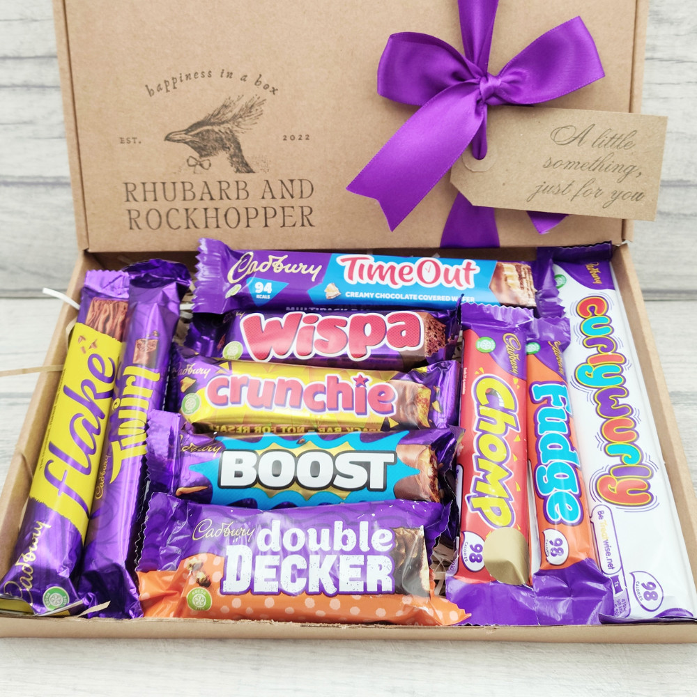 Cadbury Chocolate Bar Gift Box | Personalised Hamper | Christmas | Birthday