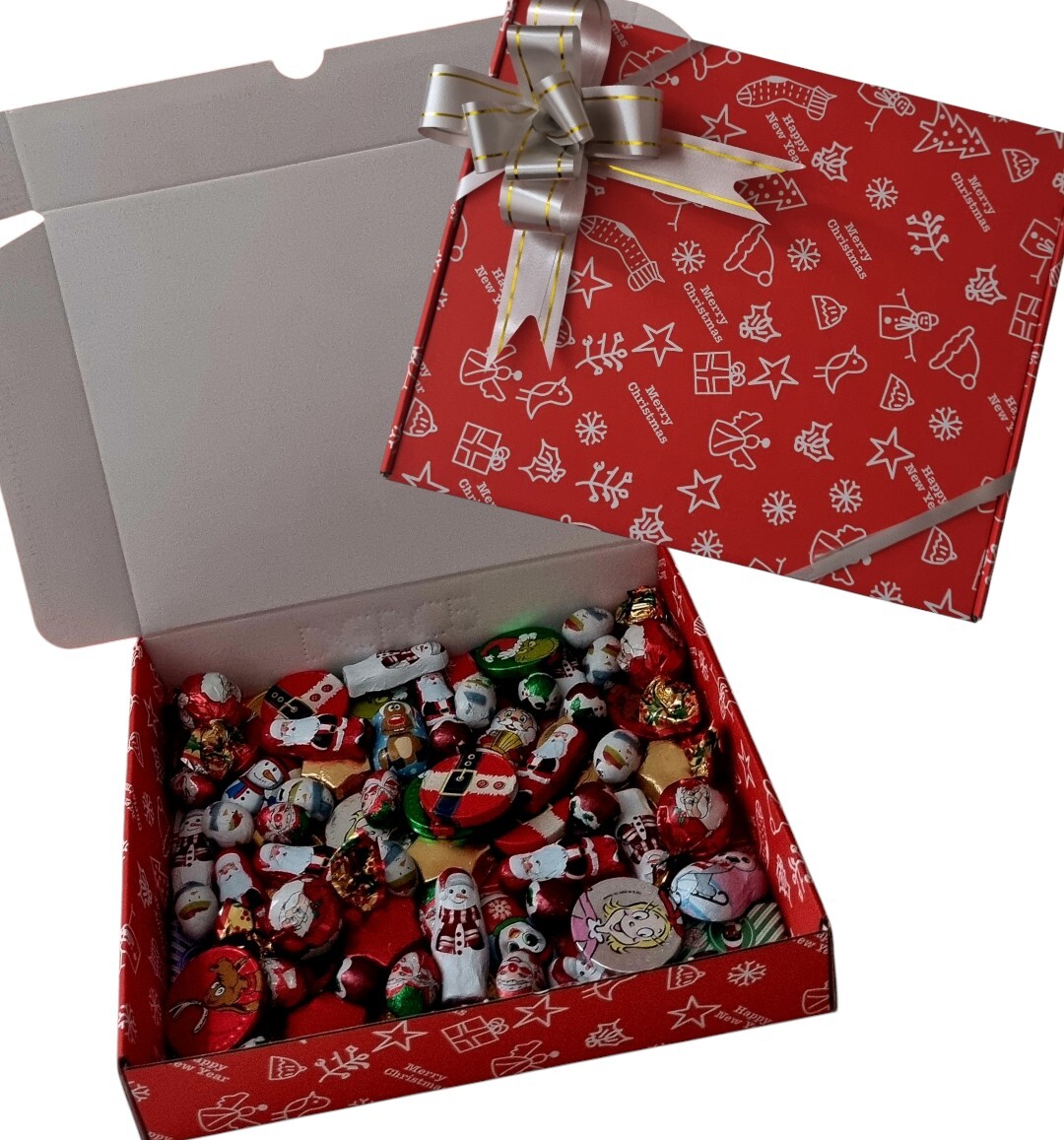 Christmas Treat Boxes Pick n Mix Sweets Chocolates Party Gift Treats