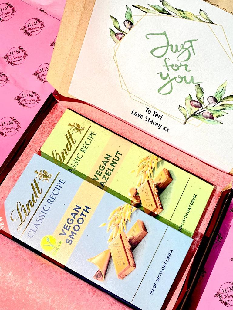 Vegan Gluten Dairy Free Chocolate Sweets Hamper Gift Box Birthday Christmas Xmas