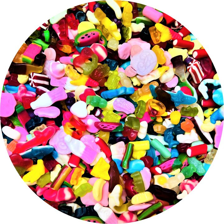 Ultimate Mega Gummy Mix By Happy Candy® Pick n Mix RETRO SWEETS By Happy Candy®