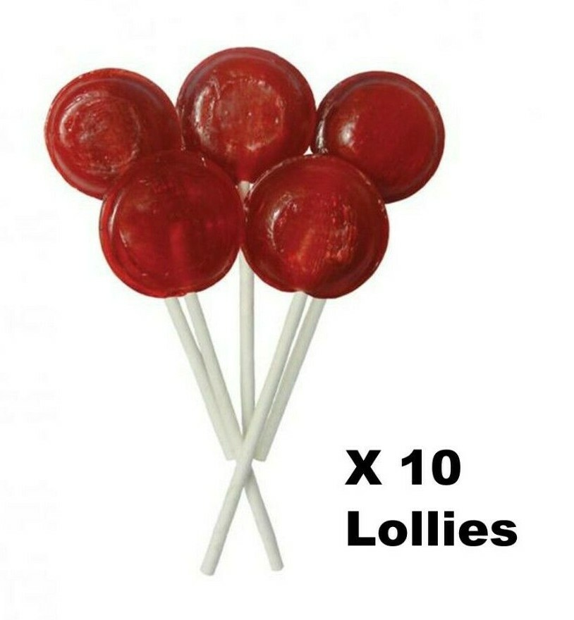 Cherry Mega Lollies Joseph Dobson Retro Sweets Valentines Day Mothers