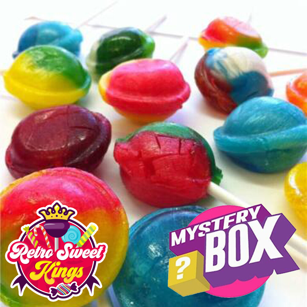 MYSTERY MIX Joseph Dobson Mega Lollies Random Retro Sweets Valentines Day Mother
