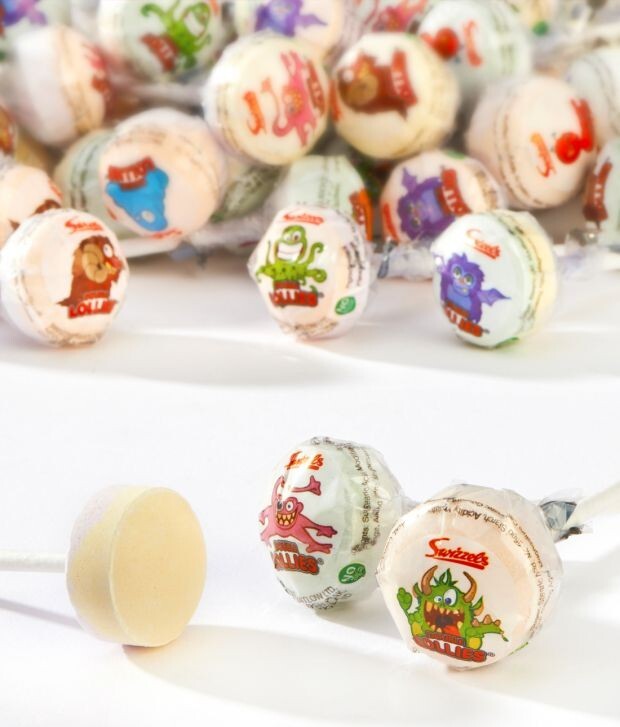 Swizzels Double lollies' Lollipops Fruit Flavour Candy Retro Party
