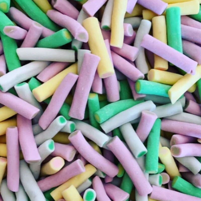 Rhubarb and Custard Pencils Pick N Mix SWEETS - CANDY Kids Treats RETRO SWEET