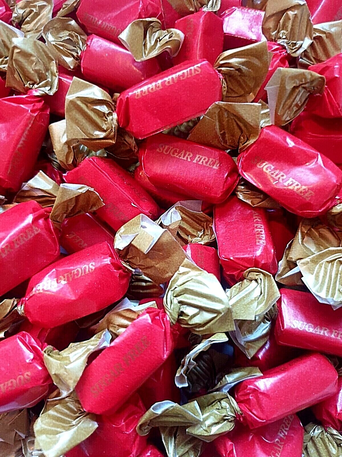 Sugar Free RUM AND BUTTER TOFFEES by Thornes - diabetic retro pick n mix sweets 